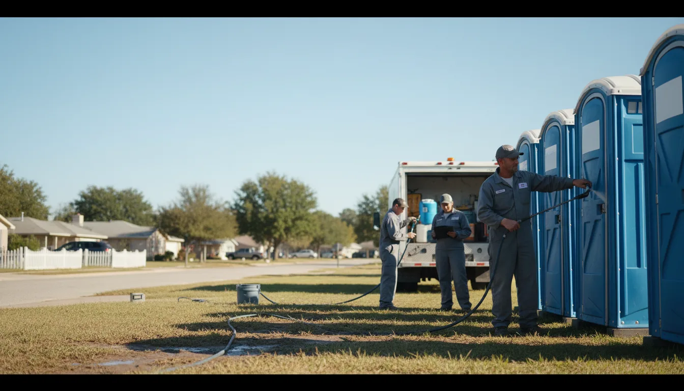 Long-Term Portable Toilet Rental in Talbotton, GA near me